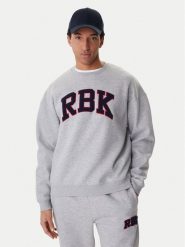 Reebok Bluza Barry RK25553CCM Szary Relaxed Fit. Szare bluzy bez kaptura męskie Reebok, m, z syntetyku. Za 219.99 zł.