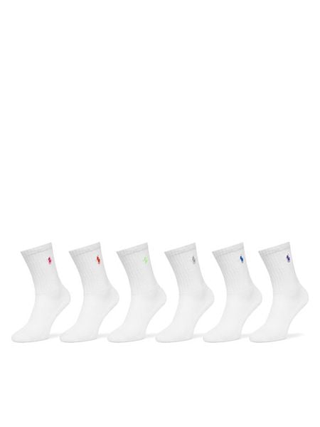 Polo Ralph Lauren Skarpety długie 455972889003 Biały. Białe skarpetki damskie Polo Ralph Lauren, bez wzorów. Za 199.99 zł.