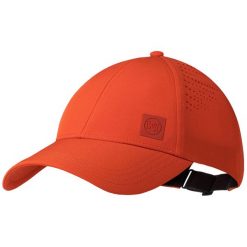 Czapka z daszkiem Summit Cap Poppy UPF 50. Czerwone czapki męskie Buff, bez wzorów. Za 104.99 zł.