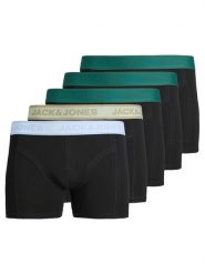 Jack & Jones Komplet bokserek Solid 12294699 Czarny. Czarne bokserki męskie Jack & Jones, bez wzorów, z bawełny. Za 189.99 zł.