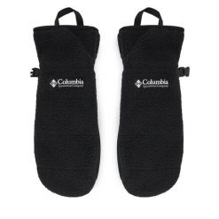 Rękawiczki Columbia. Czarne rękawiczki damskie Columbia, bez wzorów, z dzianiny. Za 199.99 zł.
