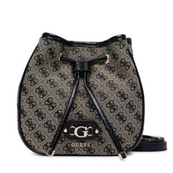 Torebka Guess. Czarne torebki klasyczne damskie Guess, z aplikacjami, bez dodatków. Za 544.99 zł.