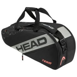 Torba tenisowa HEAD Team S. Czarne torby męskie na ramię HEAD, bez wzorów, z materiału, na ramię. Za 252.00 zł.