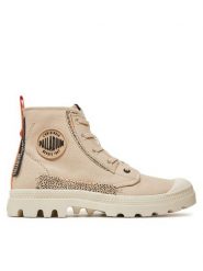 Palladium Trampki 99183-297-M Beżowy. Brązowe trampki i tenisówki damskie Palladium, bez wzorów, z materiału. Za 294.99 zł.