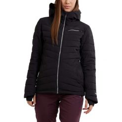 Kurtka narciarska damska Punch Padded Jacket. Czarne kurtki damskie Fundango, xl, bez wzorów, z syntetyku, bez kaptura, narciarskie. Za 589.90 zł.