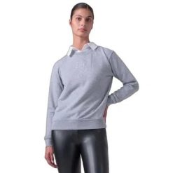 Bluza damska PS of Sweden Kayla. Fioletowe bluzy bez kaptura damskie PS OF SWEDEN, s, z bawełny. Za 324.90 zł.