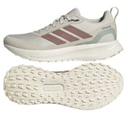 Buty do biegania adidas Runfalcon 5 Tr W JP7625. Brązowe obuwie do biegania damskie . Za 369.22 zł.