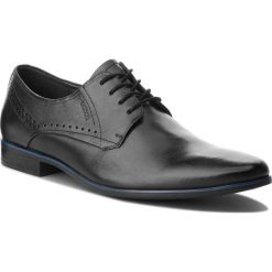 Półbuty LASOCKI FOR MEN MI07-C372-406-04BIG. Czarne półbuty męskie Lasocki For Men, ze skóry, bez zapięcia. Za 189.99 zł.
