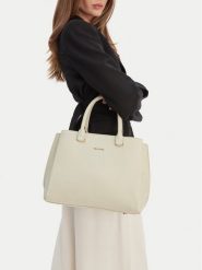 GINO ROSSI Torebka C-KY260 Écru. Torebki klasyczne damskie Gino Rossi, bez wzorów, z materiału, bez dodatków. Za 279.99 zł.