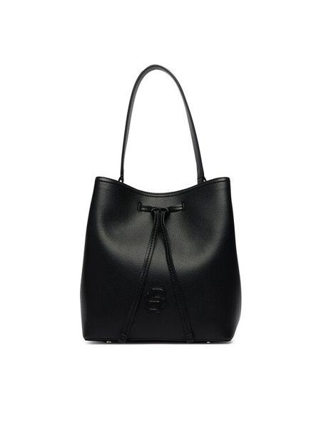 BOSS Torebka Anett Drawstring 50567602 Czarny. Czarne torebki klasyczne damskie Boss, bez wzorów, ze skóry, bez dodatków. Za 764.99 zł.