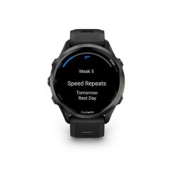 Zegarek z GPS Garmin Forerunner 970. Czarne, cyfrowe zegarki damskie GARMIN, plastikowe. Za 3,099.00 zł.