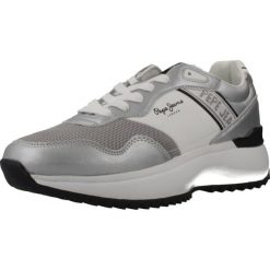 Buty PEPE JEANS KIMI MESH W Srebrny. Szare obuwie trekkingowe damskie Pepe Jeans. Za 404.02 zł.