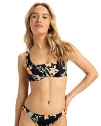Stanik bikini z fiszbinami dla Kobiety PT BEACH CLASSICS Czarny. Czarne bikini damskie Roxy, bez wzorów. Za 176.90 zł.