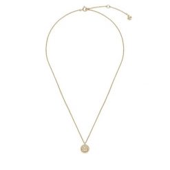 Naszyjnik Tory Burch. Żółte naszyjniki damskie Tory Burch, złote. Za 539.99 zł.