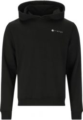 Bluza z kapturem Virtus Marten. Czarne bluzy sportowe męskie VIRTUS, na jesień, bez wzorów, z materiału, eleganckie, bez kołnierzyka, bez ramiączek. Za 185.50 zł.