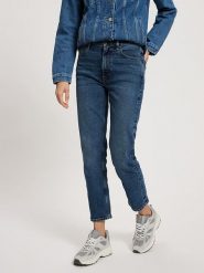 Cross Jeans Dżinsy - Regular fit - w kolorze granatowym rozmiar: 25W. Niebieskie jeansy damskie Cross Jeans, z podwyższonym stanem. Za 110.04 zł.