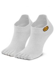 Vibram Fivefingers Skarpety krótkie Athletic No Show S15N01 Biały. Białe skarpetki damskie Vibram Fivefingers, bez wzorów, z materiału. Za 49.99 zł.