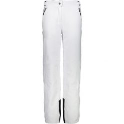 Spodnie narciarskie damskie CMP 3W18596N. Białe spodnie sportowe damskie CMP, m, z elastanu, narciarskie. Za 459.99 zł.