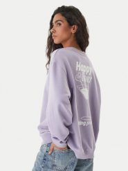 HUGO Bluza Classic 50560782 Fioletowy Relaxed Fit. Fioletowe bluzy bez kaptura damskie Hugo, m, z bawełny. Za 429.99 zł.