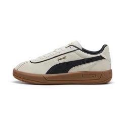 Damskie zamszowe buty sportowe Puma Club Klassika. Białe buty sportowe na co dzień damskie Puma, bez wzorów, z gumy. Za 230.99 zł.