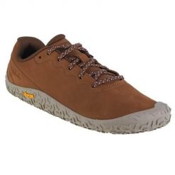 Buty do chodzenia damskie Merrell Vapor Glove. Brązowe obuwie do biegania damskie MERRELL. Za 706.00 zł.
