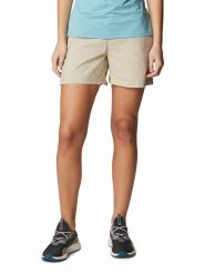 Columbia Szorty funkcyjne "Firwood Camp™ II" w kolorze beżowym rozmiar: XS. Brązowe spodenki sportowe damskie Columbia, xs, z materiału, outdoorowe. Za 61.46 zł.