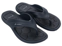 Buty klapki sportowe japonki męskie Rider Cape XVIII. Czarne buty sportowe na co dzień męskie Rider, z materiału. Za 94.99 zł.