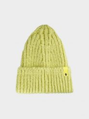 4F Czapka beanie damska - khaki M. Brązowe czapki zimowe damskie 4f, z dzianiny. Za 59.99 zł.