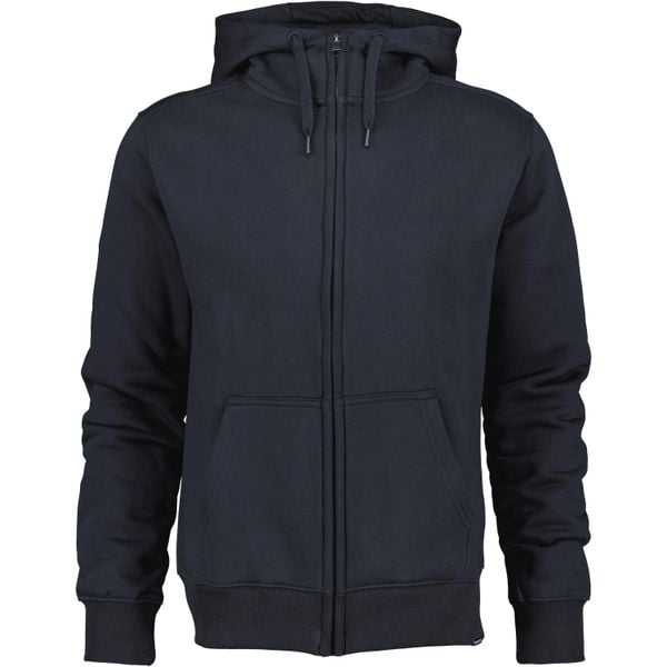 Bluza z kapturem z pełnym zamkiem błyskawicznym Didriksons Ven. Czarne bluzy z kapturem męskie Didriksons, s, z bawełny. Za 340.99 zł.