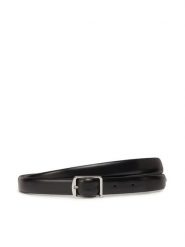 Calvin Klein Pasek Slim Square Buckle Belt 2.0 K60K613235 Czarny. Czarne paski damskie CALVIN KLEIN, bez wzorów. Za 179.99 zł.