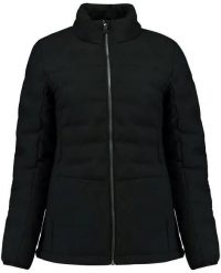 Damska kurtka zimowa Kjelvik Sitaa czarna. Czarne kurtki damskie Treksta, na zimę, s, z aplikacjami, z dzianiny, bez kaptura. Za 219.99 zł.