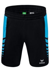 Spodenki robocze Erima Six Wings Czarne Junior. Czarne szorty damskie Erima, bez wzorów, z materiału. Za 230.99 zł.