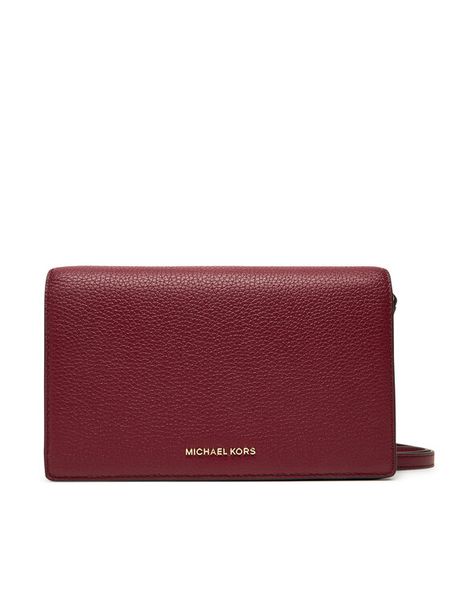 MICHAEL Michael Kors Torebka Jet Set Medium 32S4GJ6C6L Bordowy. Czerwone listonoszki damskie MICHAEL Michael Kors, bez wzorów, ze skóry, bez dodatków. Za 719.99 zł.