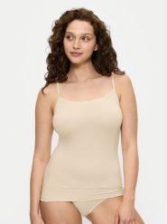 Triumph Top Sense Of Modal 10224795 Écru Slim Fit. Topy damskie Triumph, m, bez wzorów, z syntetyku, bez ramiączek. Za 49.99 zł.