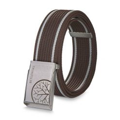 Pasek parciany BETLEWSKI PRC-07_SR-3 XL brązowy. Brązowe paski męskie Betlewski, bez wzorów, z materiału. Za 34.99 zł.