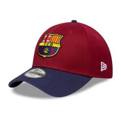 FC Barcelona x New Era czapka z daszkiem junior wielokolorowa. Czapki męskie FC Barcelona, bez wzorów, sportowe. Za 99.00 zł.