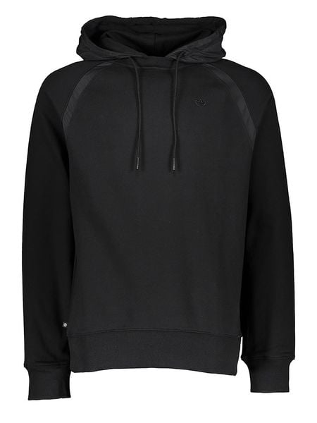 Adidas Bluza "Trefoil Essentials" w kolorze czarnym rozmiar: XS. Czarne bluzy z kapturem męskie Adidas, xs. Za 139.87 zł.