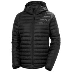 Damska kurtka z kapturem Helly Hansen Sirdal. Czarne kurtki damskie Helly Hansen, l, bez wzorów, z materiału, z kapturem. Za 681.50 zł.