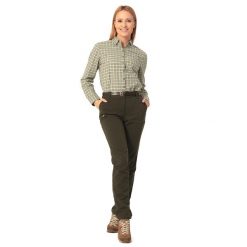 Spodnie turystyczne damskie Tagart AX Lady oddychająca tkanina. Zielone spodnie dresowe damskie tagart, bez wzorów, z tkaniny, sportowe. Za 379.00 zł.