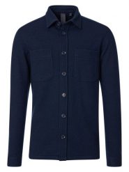 CASAMODA Kurtka koszulowa w kolorze granatowym rozmiar: 4XL. Niebieskie kurtki męskie CASAMODA, xl, bez wzorów, z wełny, bez kaptura. Za 173.99 zł.