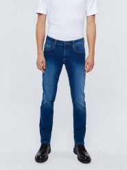 BIG STAR Dżinsy - Slim fit - w kolorze niebieskim rozmiar: W33/L28. Niebieskie jeansy męskie Big Star. Za 185.32 zł.