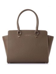 Vince Camuto Shopper bag w kolorze brązowym - 32 x 27 x 14 cm rozmiar: onesize. Brązowe shopper bag damskie Vince Camuto, bez wzorów, z materiału, na ramię, bez dodatków. Za 164.95 zł.