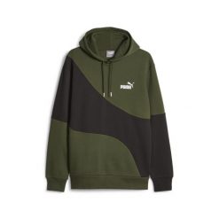 Puma Bluza Power Cat Fl 67409931. Zielone bluzy bez kaptura męskie Puma, m. Za 246.99 zł.