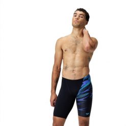Kąpielówki męskie spodenki kąpielowe Speedo Hyperboom. Czarne kąpielówki męskie Speedo, m, bez wzorów, do pływania. Za 285.08 zł.