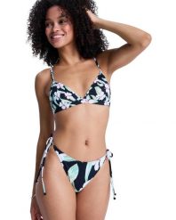Dół bikini dla Kobiety PRINTED ESSENTIALS Czarny. Czarne bikini damskie Roxy, bez wzorów. Za 129.99 zł.