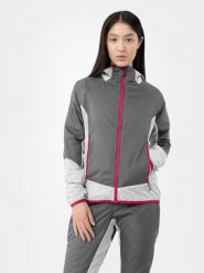 4F Kurtka skiturowa Primaloft® Active damska XS. Szare kurtki damskie 4f, m, bez wzorów, z dzianiny, bez kaptura, narciarskie, primaloft. W wyprzedaży za 119.99 zł.