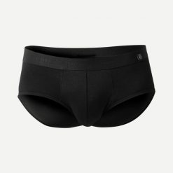 Slipy trekkingowe męskie Forclaz MT500 merino. Czarne slipki męskie FORCLAZ, bez wzorów, z dzianiny. Za 79.99 zł.