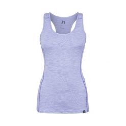 Damski tank top Hannah Rina. Niebieskie topy damskie Hannah, bez wzorów, z materiału, bez ramiączek. Za 210.60 zł.