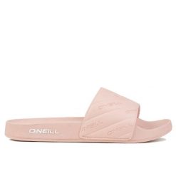 Klapki damskie O'NEILL LOGO SLIDES WOMEN. Czerwone klapki damskie O'neill, bez wzorów, bez obcasa. W wyprzedaży za 109.00 zł.