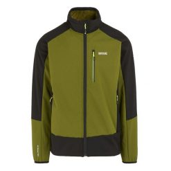Męska Kurtka Soft Shell Moutdale. Czarne kurtki męskie Regatta, m, bez wzorów, sportowe, bez kaptura. Za 133.99 zł.